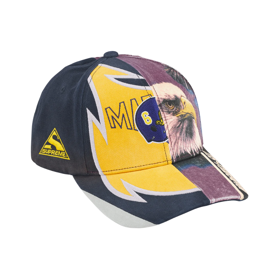 슈프림 x MM6 메종 마르지엘라 스플릿 6-패널 네이비 - 26SS(Supreme x MM6 Maison Margiela Split 6-Panel Navy - 26SS) - 2