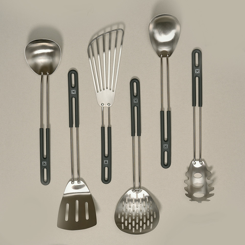 바겐슈타이거 플래티넘 실리콘 핸들 스텐 304 에센셜 조리도구 뒤집개(WAGENSTEIGER Platinum Silicone Handle Stainless Steel 304 Essential Turner) - 5