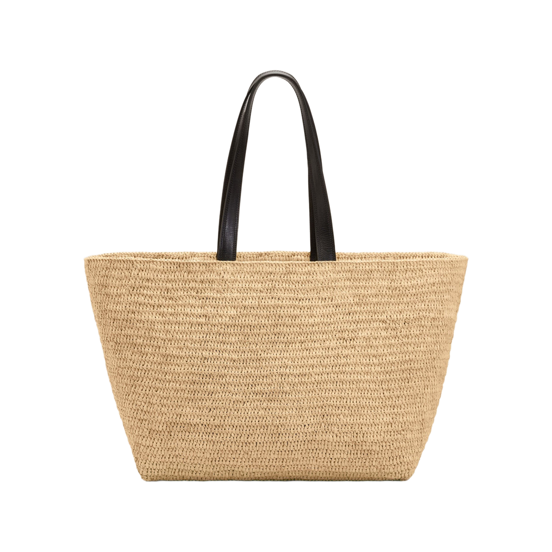 아미 빅 하트 로고 라피아 토트백 내츄럴(AMI de Coeur Rafia Tote Bag Natural) - 2