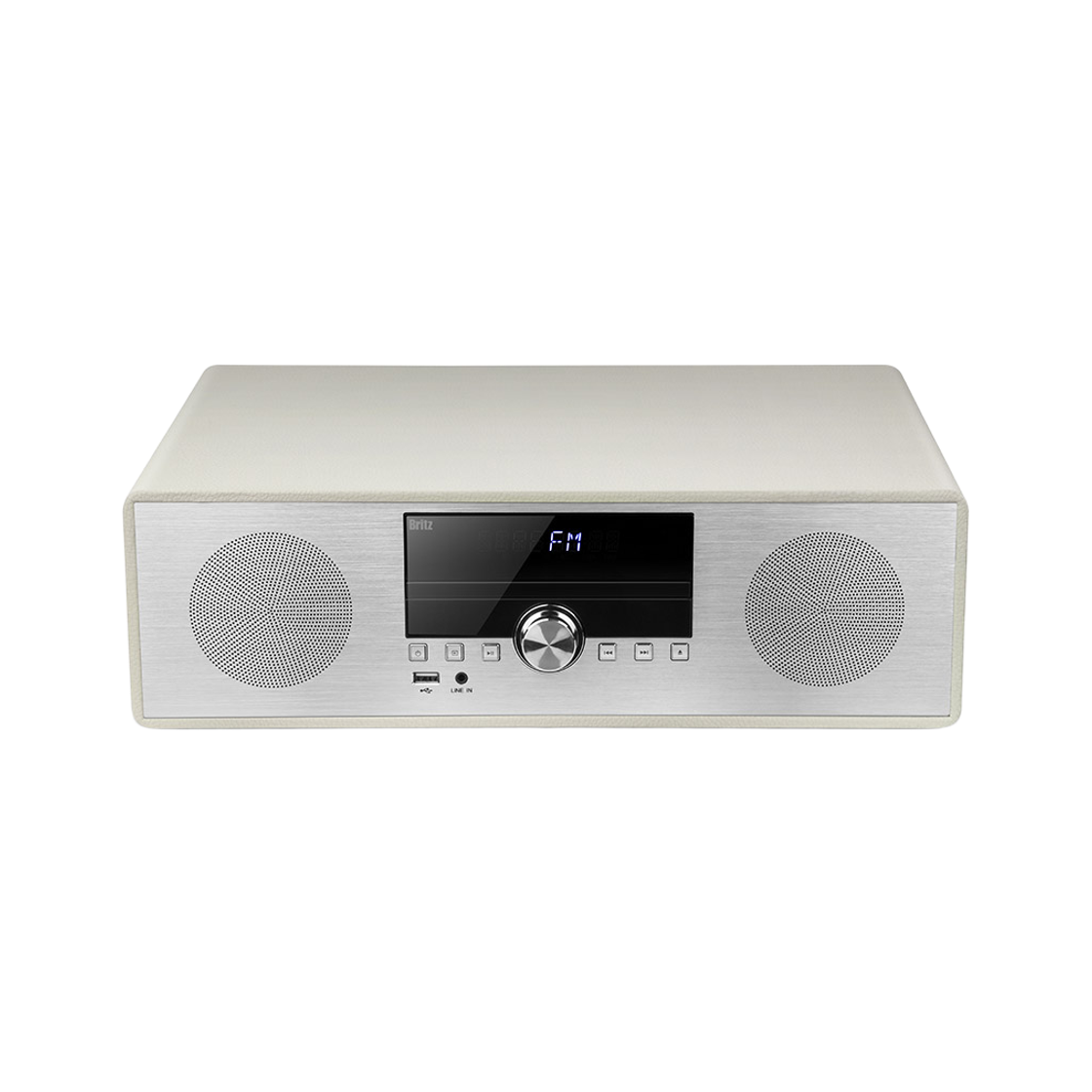 브리츠 CD플레이어 라디오 블루투스 스피커 겸용 올인원 오디오 BZ-T8500 Plus(Britz High-Power 30W Home Audio System with CD Player, FM Radio, and Bluetooth) - 3