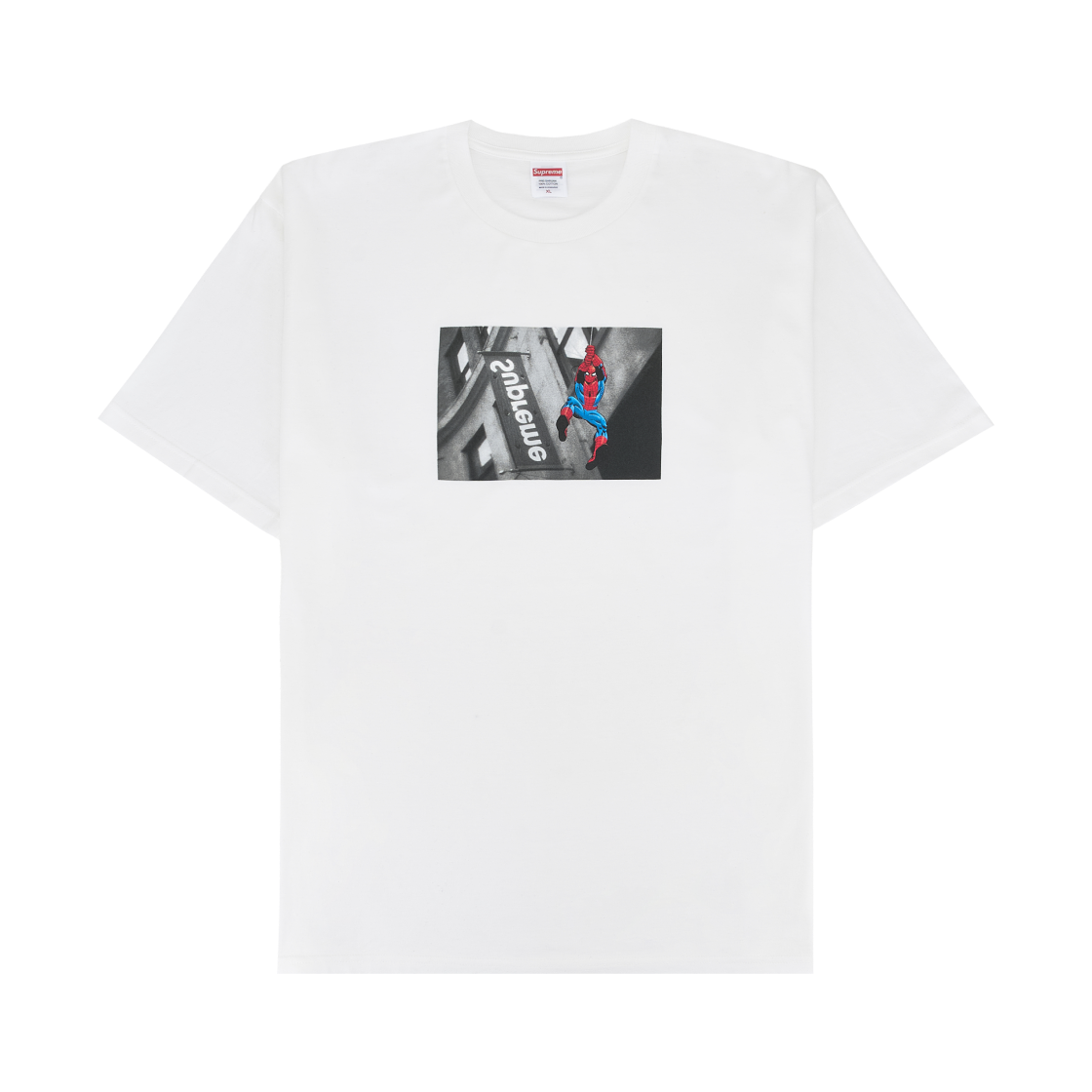 슈프림 x 스파이더맨 티셔츠 화이트 - 26SS(Supreme x Spider-Man T-Shirt White - 26SS)
