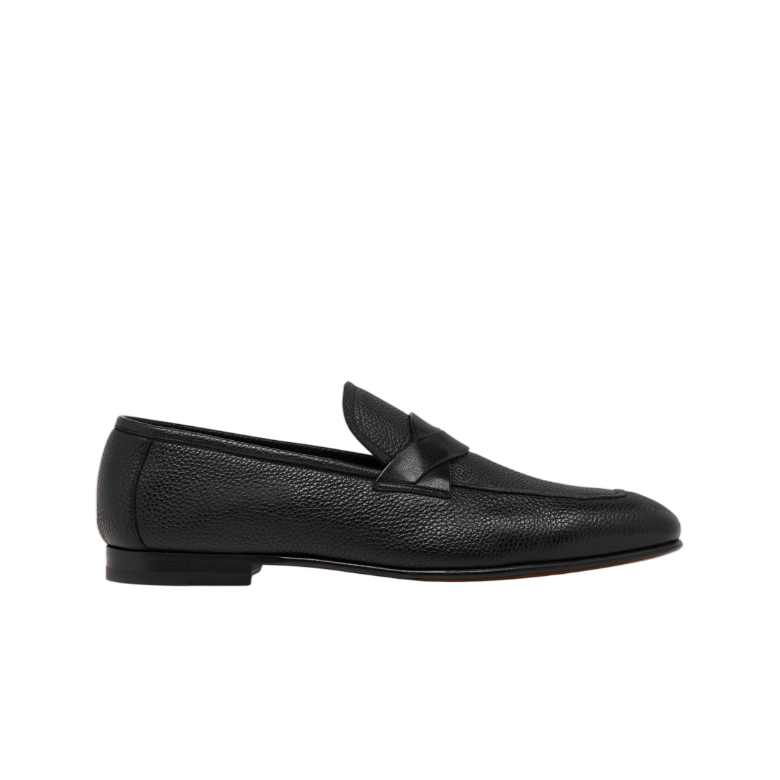 톰포드 그레인 레더 션 트위스트 밴드 로퍼 블랙(Tom Ford Grain Leather Sean Twisted Band Loafer Black) - 1