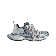 Balenciaga 3XL Split Logo Sneakers White Navy