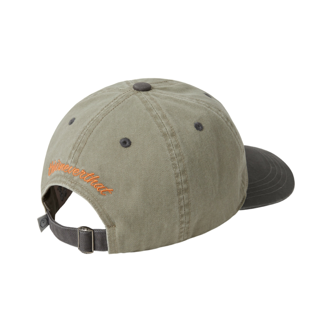 디스이즈네버댓 x 피너츠 투톤 캡 카키(Thisisneverthat x Peanuts Two Tone Cap Khaki) - 3