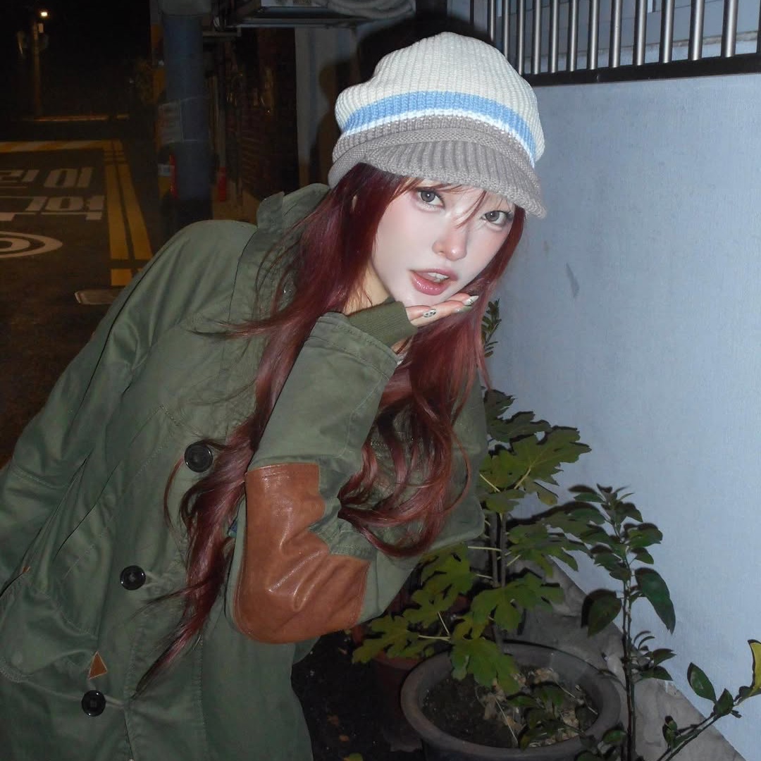 SPORT CHAMBER SC Glide Knit Cap IVORY 착용 스타일 - 10