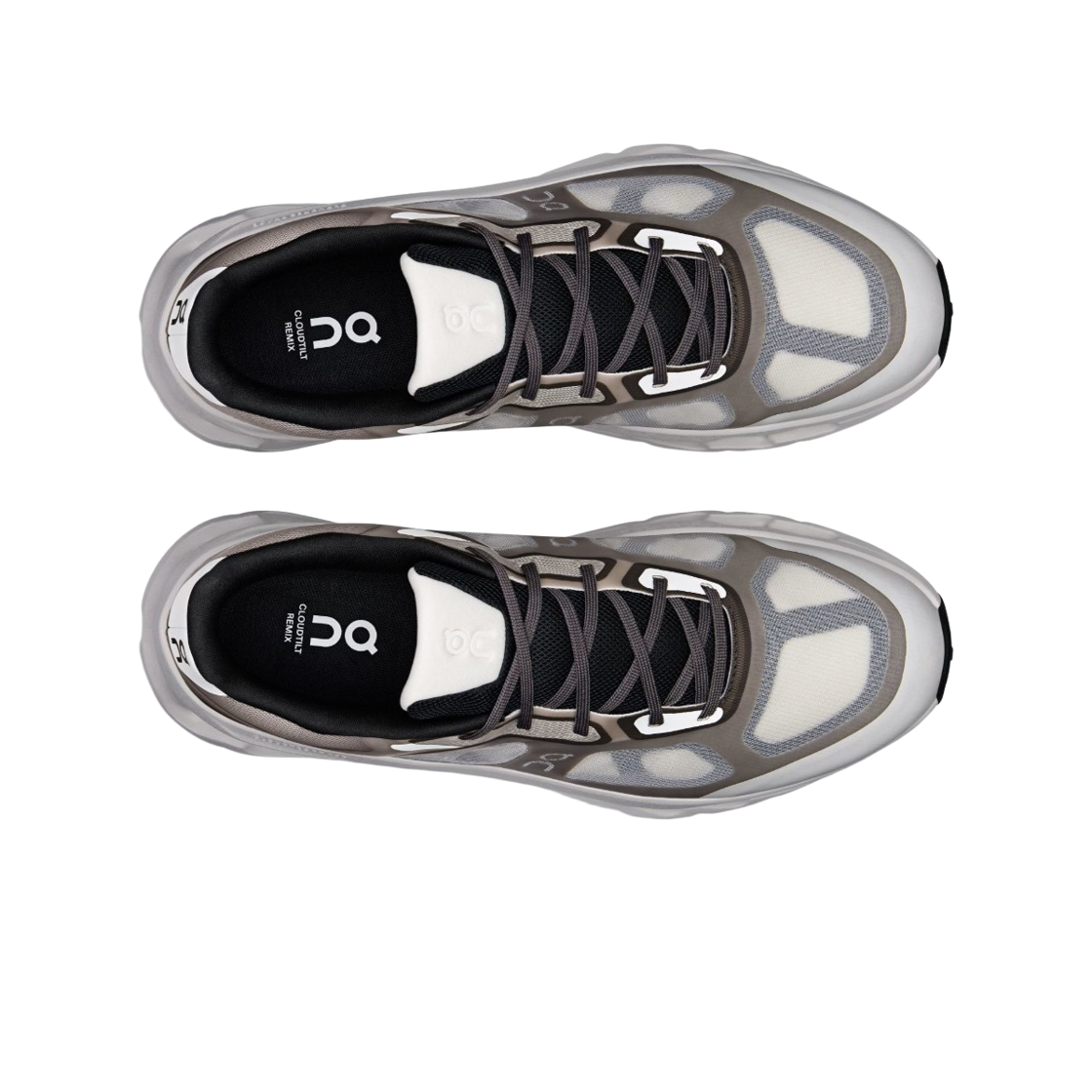 (W) 온 러닝 클라우드틸트 리믹스 블랙 아이보리((W) On Running Cloudtilt Remix Black Ivory) - 2