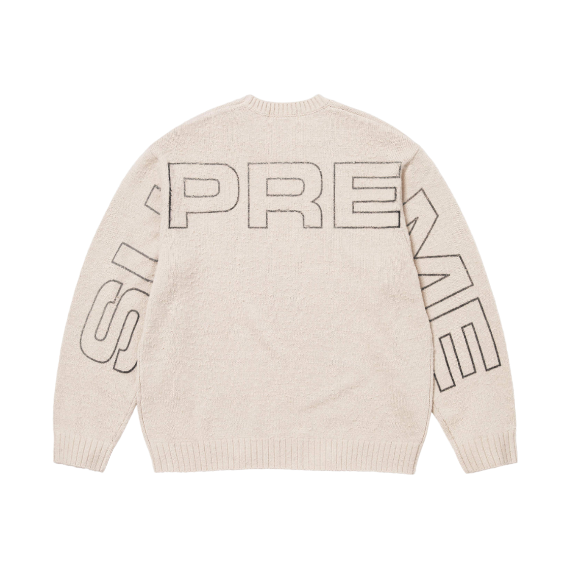 - Supreme Pilled Sweater Stone - 26SS