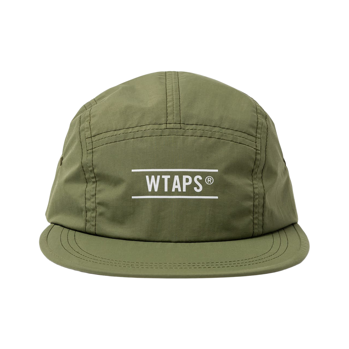 232HCDT-HT13 WTAPS T-5 02 Nylon Taffeta Brackets Cap Olive Drab
