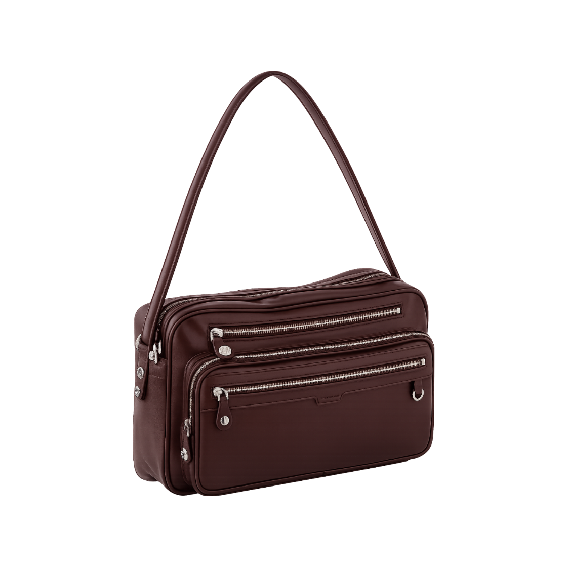 R25W007MPBR ROMANTINUER Layer Multi-pocket Bag Brown