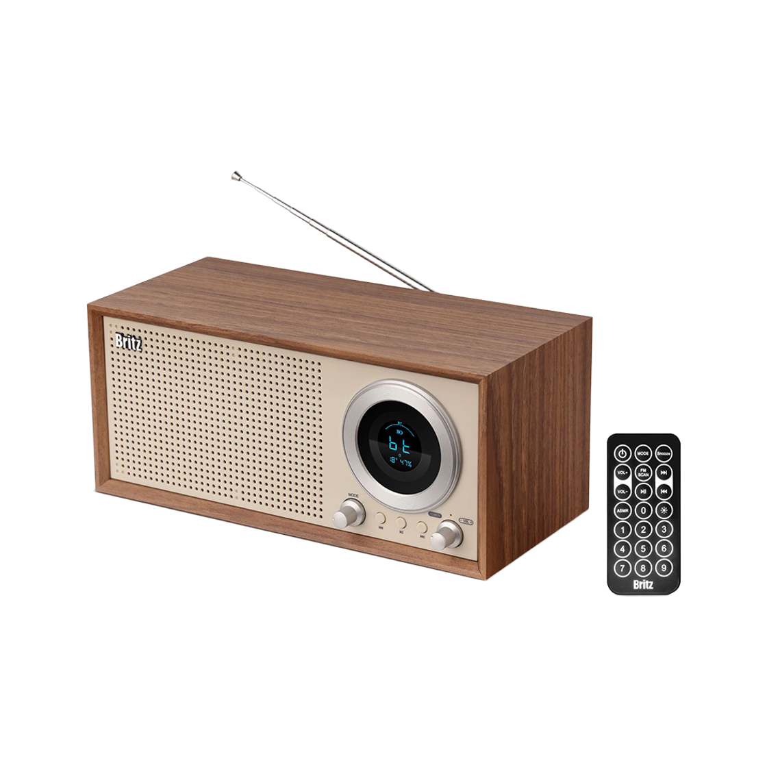 브리츠 16W FM 라디오 블루투스 스피커 BA-HMK31 Plus(Britz 16W FM Radio Bluetooth Speaker BA-HMK31 Plus)