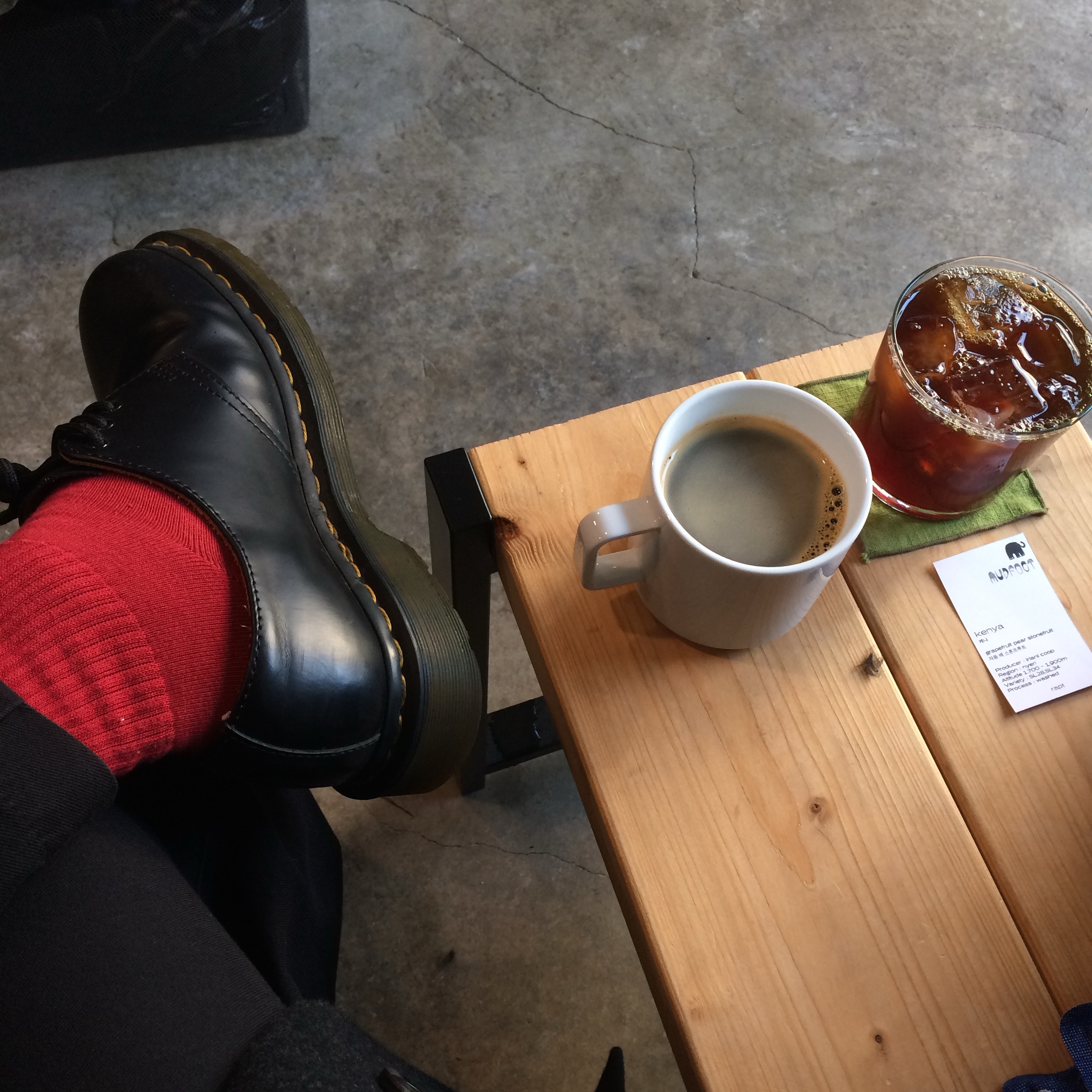 Dr. Martens 1461 Smooth Black 착용 스타일 - 3