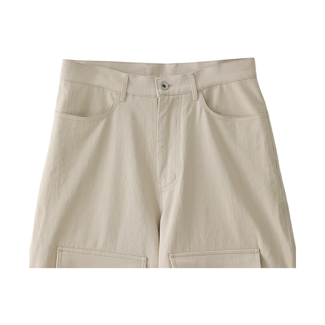 블루 선플라워 유틸리티 워시드 카고 버뮤다 팬츠(Blue Sunflower Utility Washed Cargo Bermuda) - 4