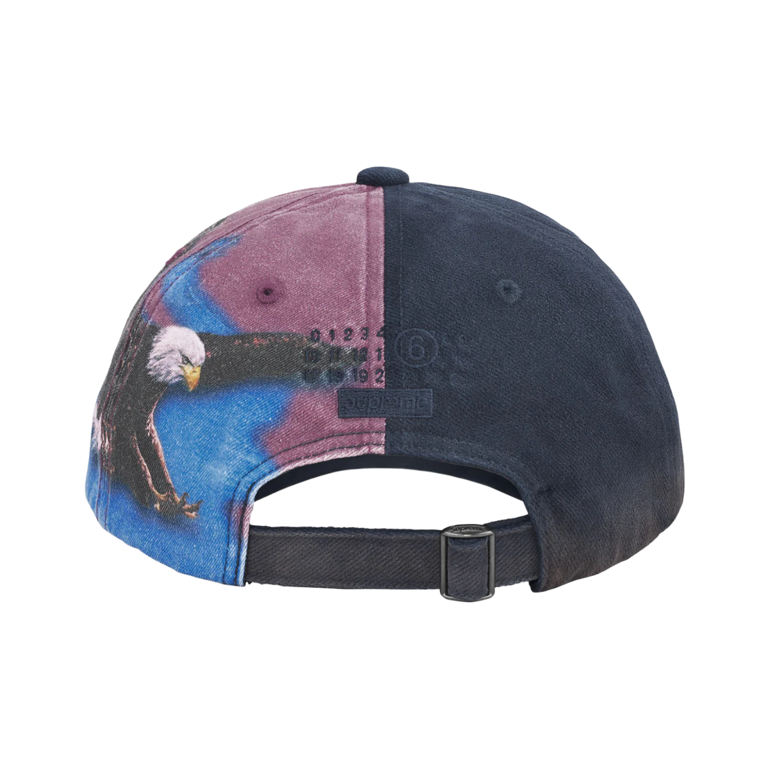 슈프림 x MM6 메종 마르지엘라 스플릿 6-패널 네이비 - 26SS(Supreme x MM6 Maison Margiela Split 6-Panel Navy - 26SS) - 4
