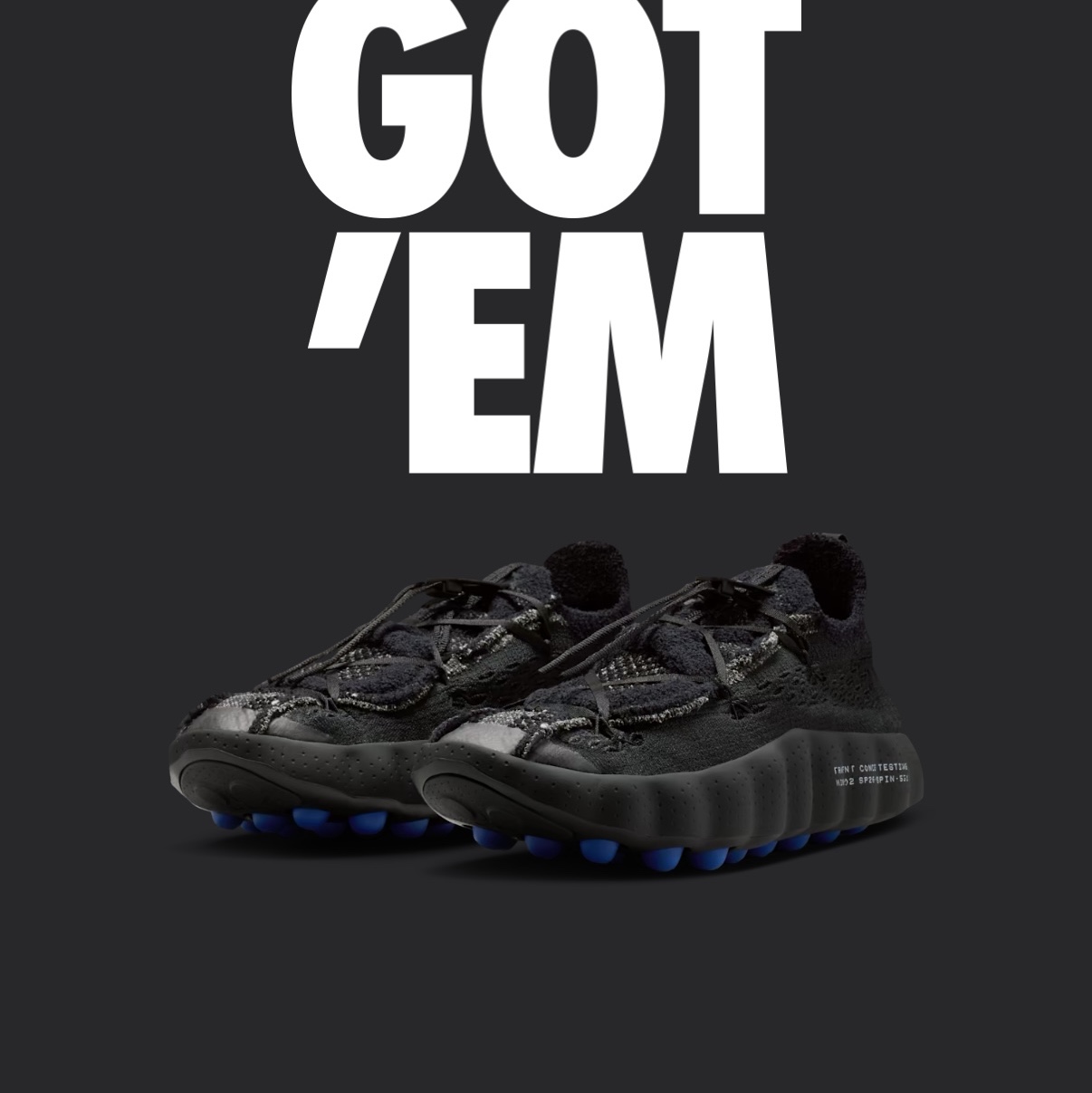 Nike x Fragment Mind 002 Black 착용 스타일