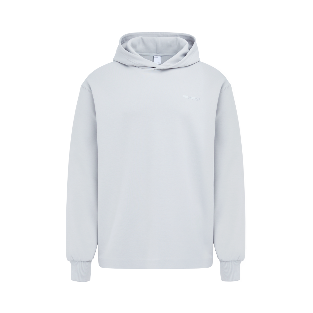 프로-스펙스 유니 테크플리스 베이직 후디 라이트 그레이(PRO-SPECS Unisex Tech Fleece Basic Hoodie Gray)