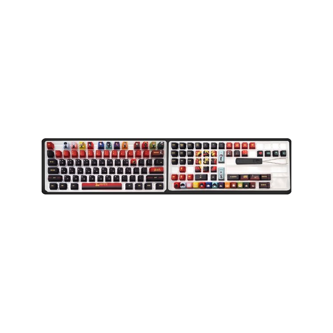 림버스 컴퍼니 3주년 133피스 키캡 앤 모듈형 장패드 세트(Limbus Company 3rd Anniversary 133pcs Keycap & Modular Full Desk Mousepad Set) - 1