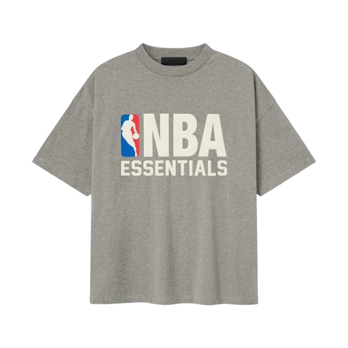 - Essentials x NBA 90s T-Shirt Concrete Heather - 25FW