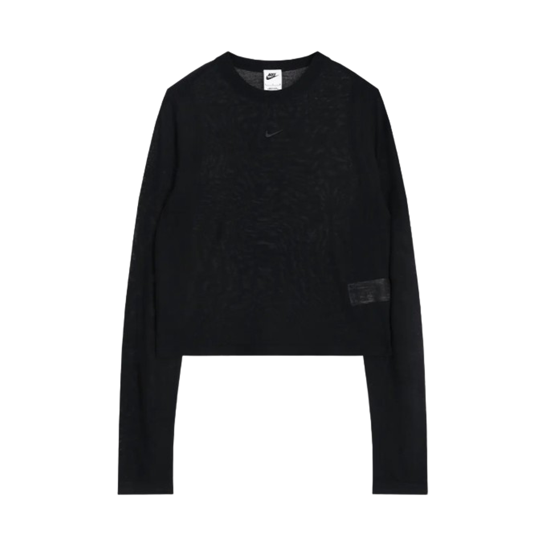 IQ0429-010 (W) Nike NSW Airreverent Long Sleeve Top Black