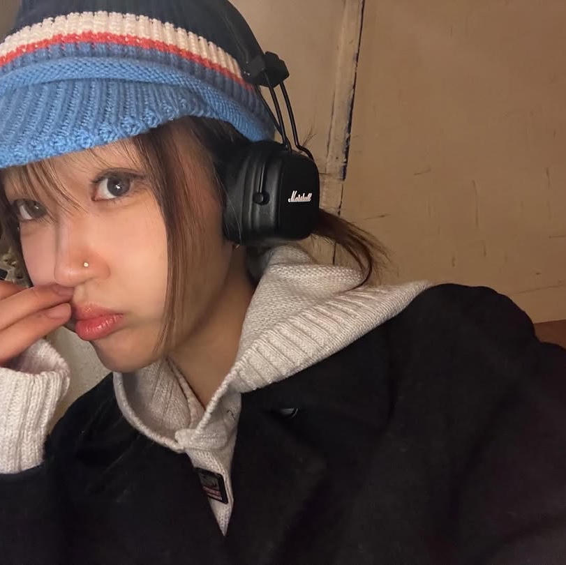 SPORT CHAMBER SC Glide Knit Cap NAVY 착용 스타일 - 3
