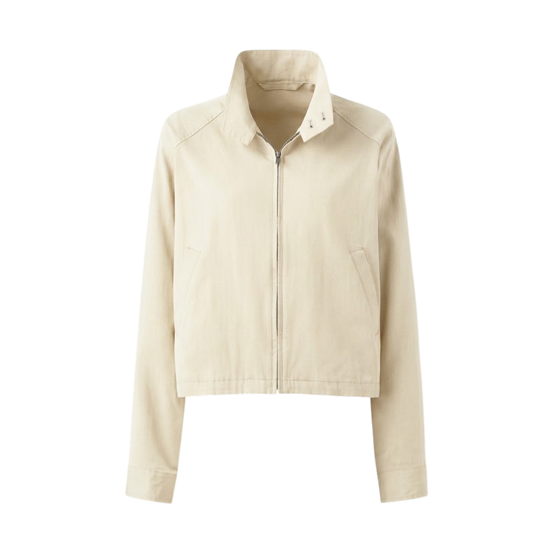 유니클로 U 코튼 블렌드 숏 블루종 내츄럴(Uniqlo U Cotton Blend Short Blouson Natural) - 1