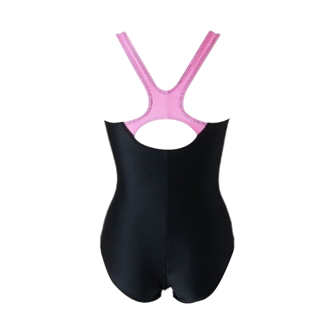 (W) 미즈노 스트로크 원 발수 스윔 피트니스 원피스 블랙 로즈((W) Mizuno Stroke One Water-Repellent Swim Fitness One-piece Black Rose) - 2