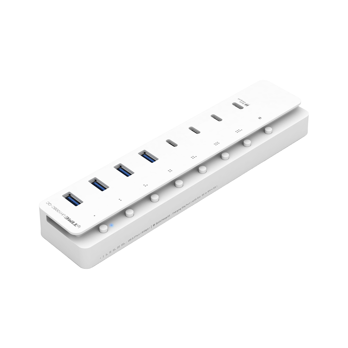 ipTIME UH1008C-QC 8포트 C타입 USB 3.2 USB허브(ipTIME UH1008C-QC 8-port type-C USB 3.2 USB hub) - 3