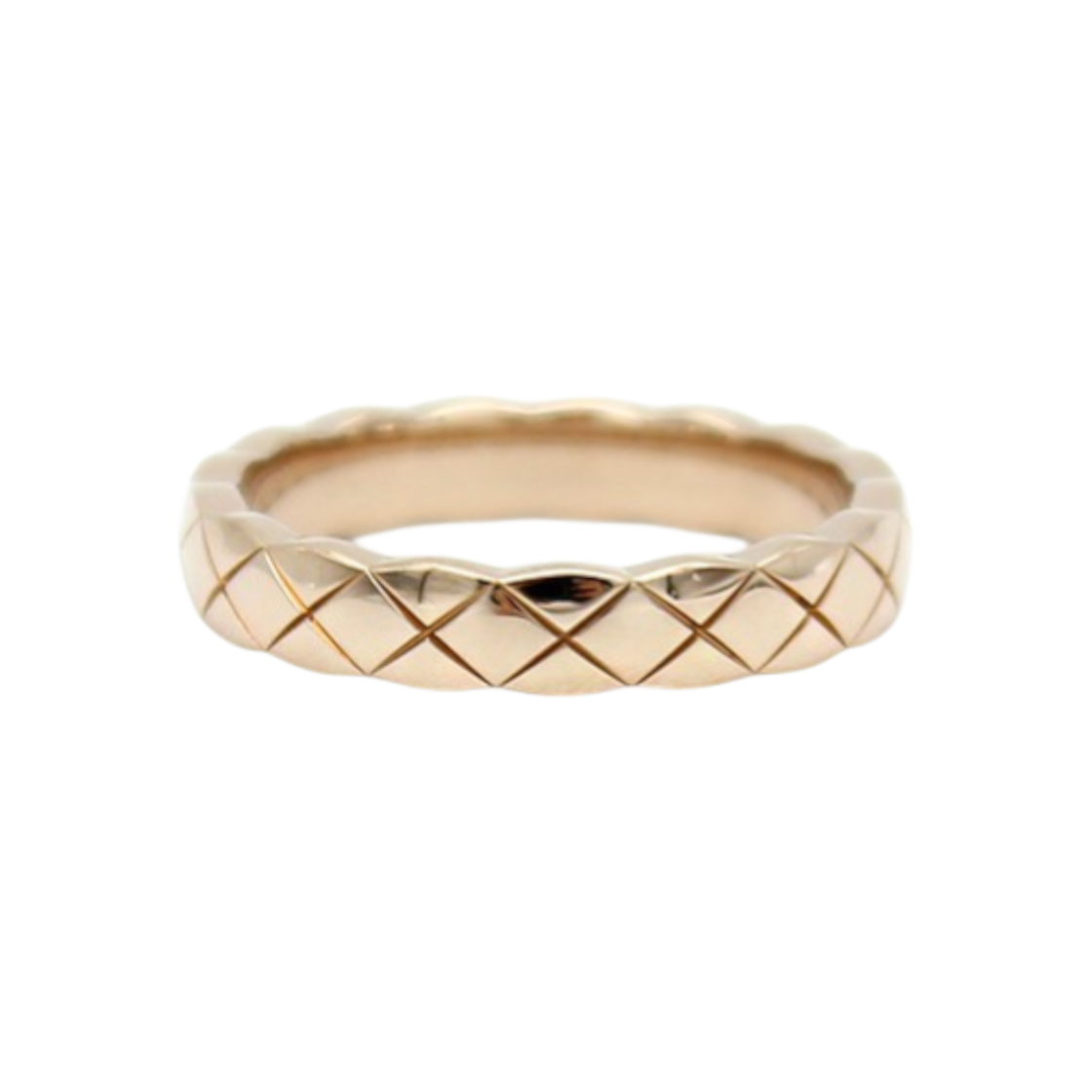 샤넬 코코크러쉬 미니 18K 베이지골드 반지 47호 국내7호 J11785(Chanel Coco Crush Mini 18K Beige Gold Ring Size 47 (Korea Size 7) J11785) - 1
