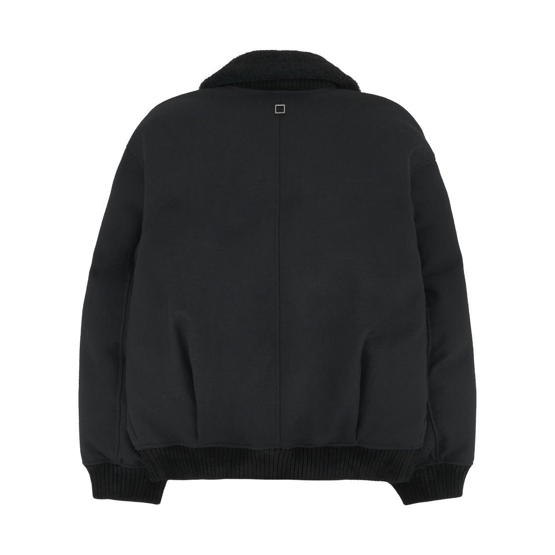 우영미 헤링본 구스 다운 블랙 - 25FW(Wooyoungmi Herringbone Goose Down Black - 25FW) - 2
