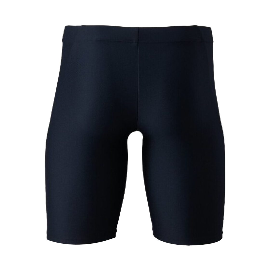 미즈노 스트로크 원 롱라스팅 스윔 피트니스 하프 스패츠 블랙 화이트(Mizuno Stroke One Long-Lasting Swim Fitness Half Spats Black White) - 2
