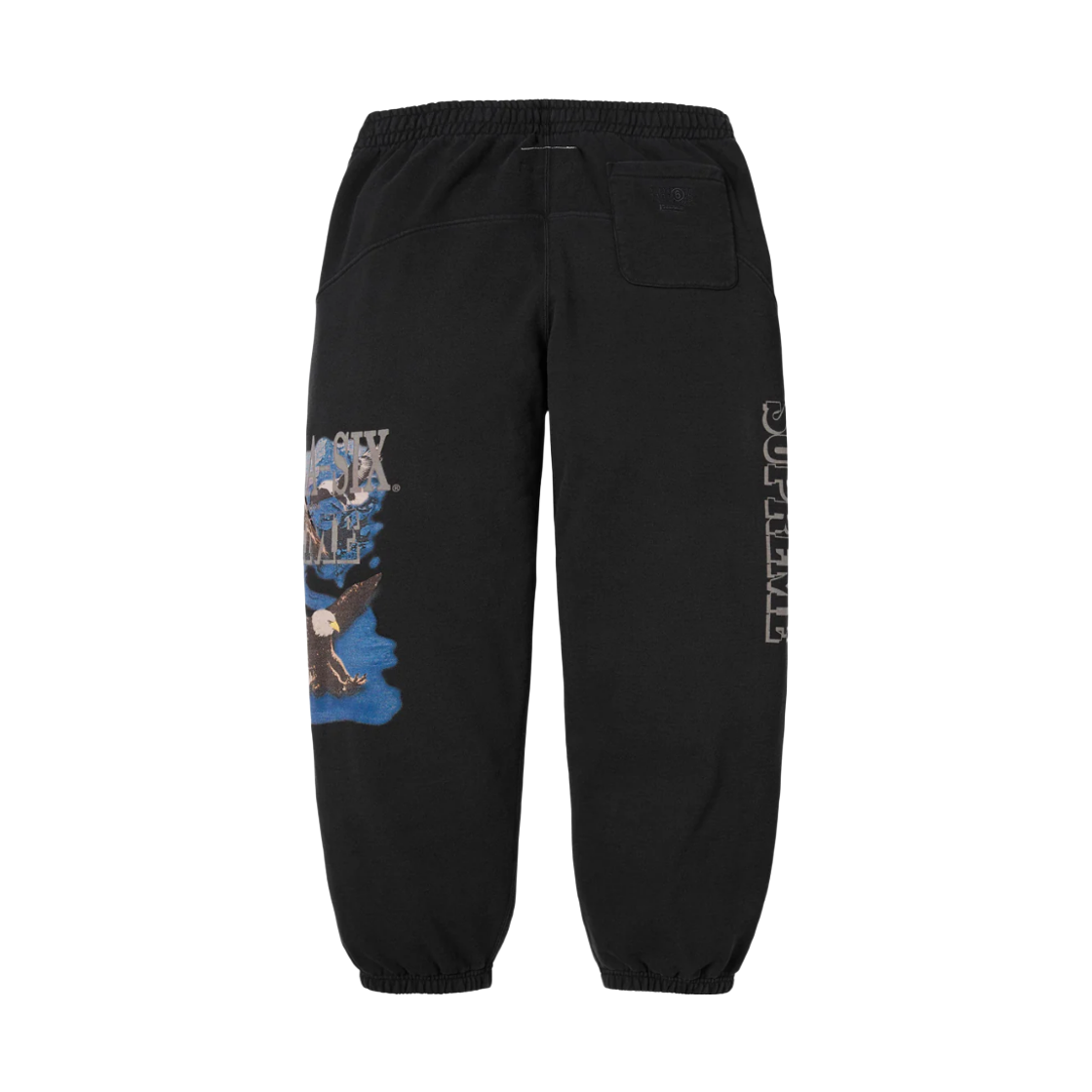 슈프림 x MM6 메종 마르지엘라 이글 스웨트팬츠 블랙 - 26SS(Supreme x MM6 Maison Margiela Eagle Sweatpant Black - 26SS) - 2