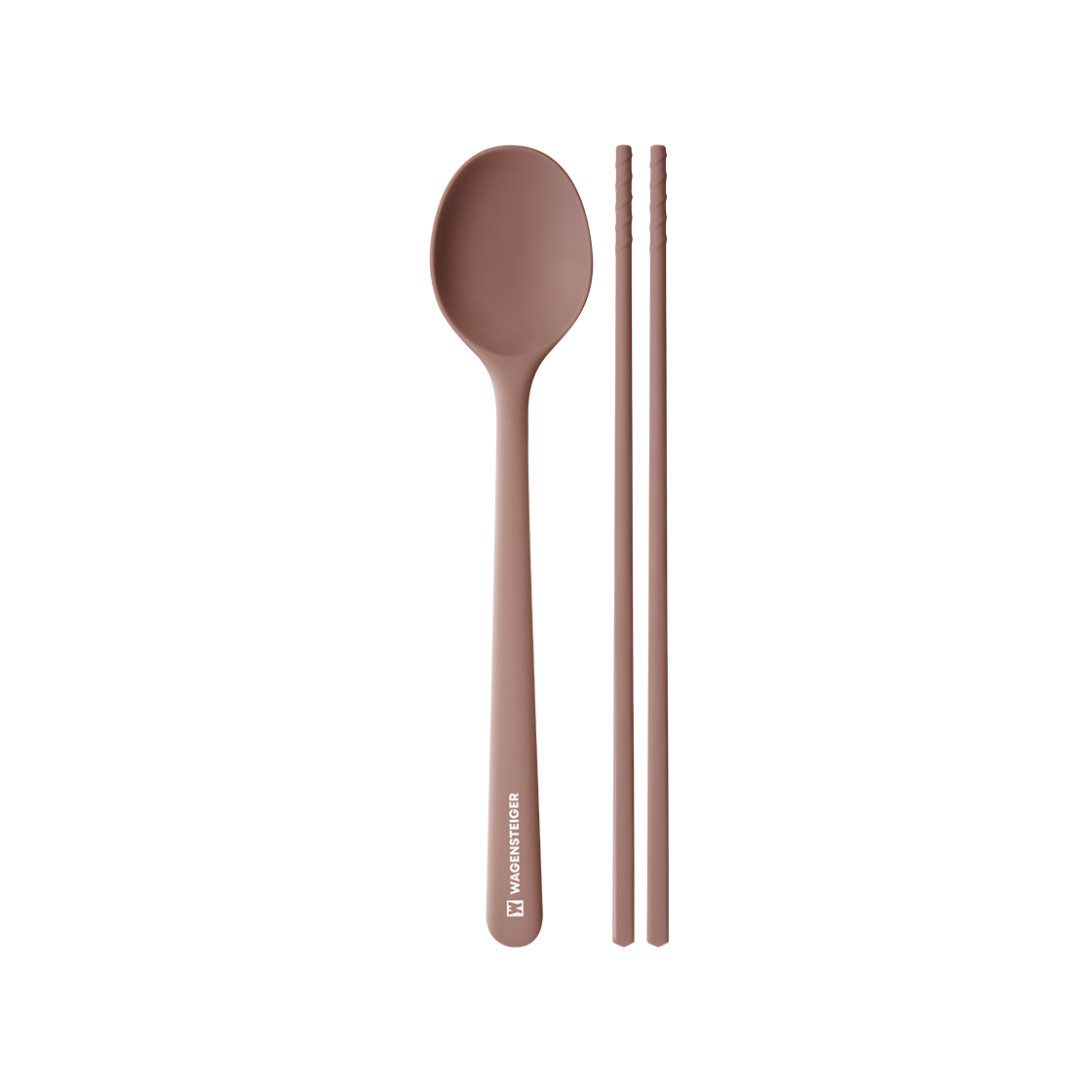 바겐슈타이거 플래티넘 실리콘 엘로아 수저세트 로즈핑크(WAGENSTEIGER Platinum Silicone Eloa Cutlery Set (Rose Pink)) - 1