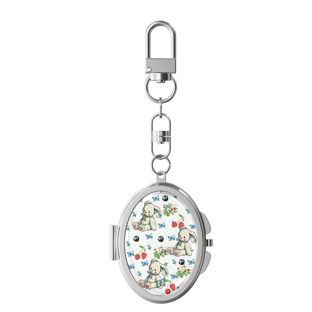 어프어프 버니가든(거울키링)(earpearp Bunny Garden Mirror Keyring)