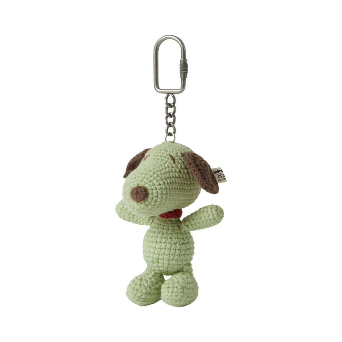 디스이즈네버댓 x 피너츠 크로쉐 플러시 키체인 그린(Thisisneverthat x Peanuts Crochet Plush Keychain Green)