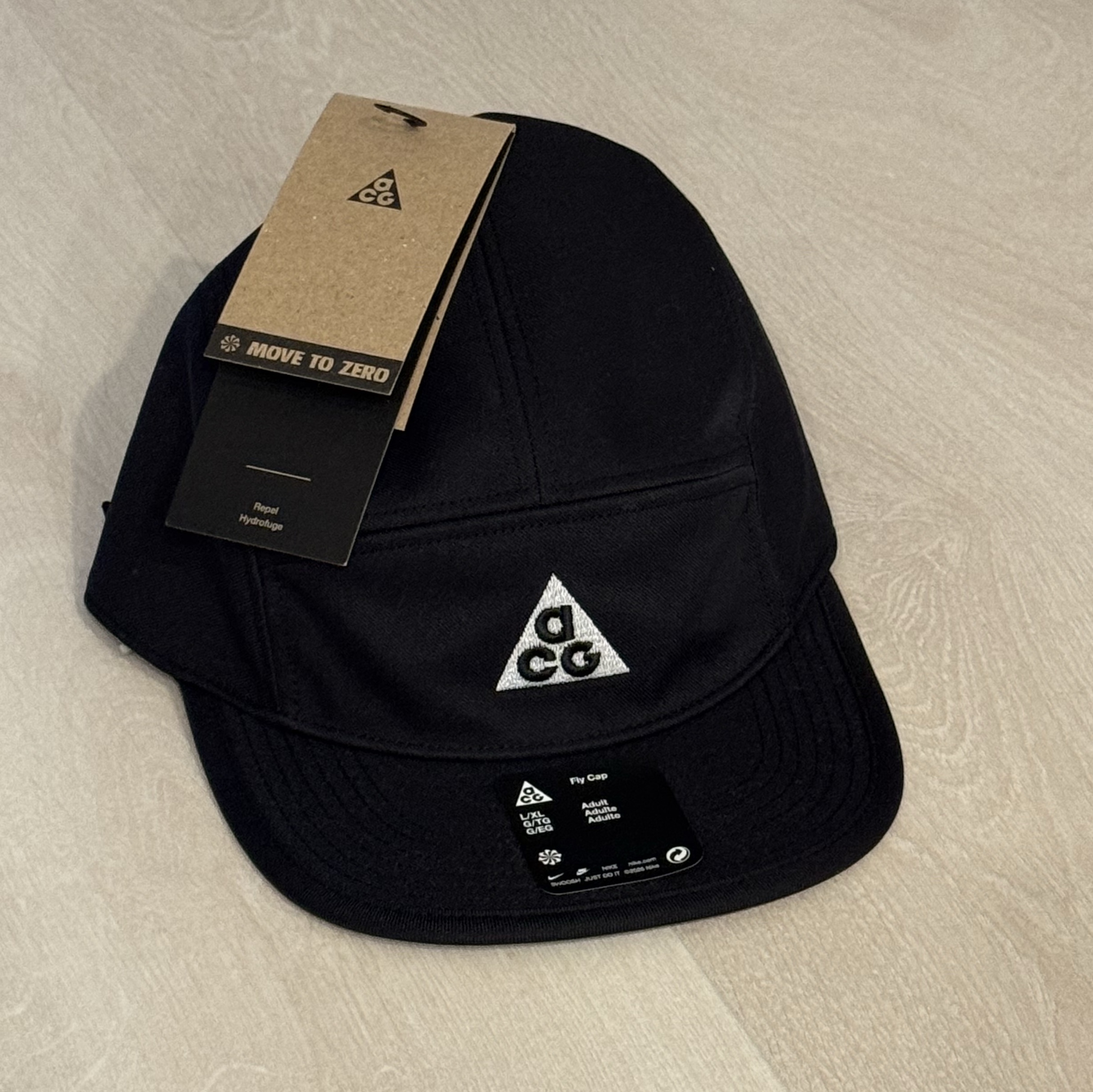 Nike ACG Fly Unstructured Cap Black 착용 스타일 - 1