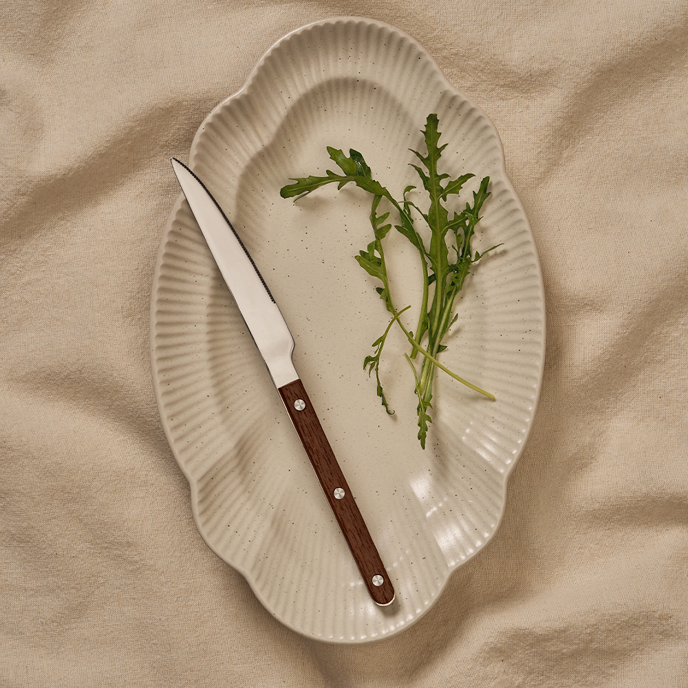 바겐슈타이거 스텐 셀레스트 벨루어 커트러리 나이프 우드(WAGENSTEIGER Stainless Steel Celeste Velour Knife (Wood)) - 2