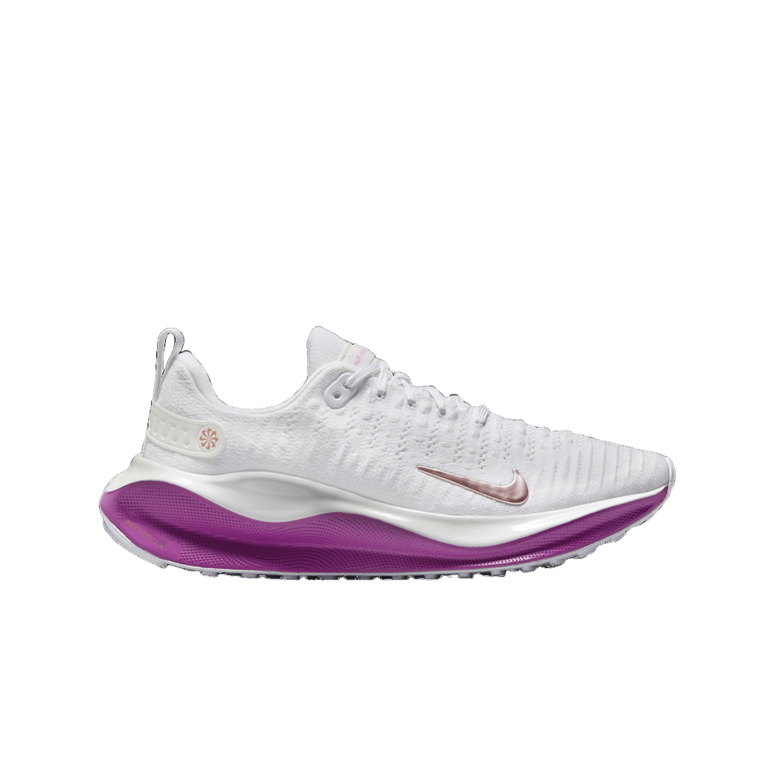 (W) 나이키 리액트X 인피니티 런 4 화이트 핫 푸시아((W) Nike ReactX Infinity Run 4 White Hot Fuchsia) - 1