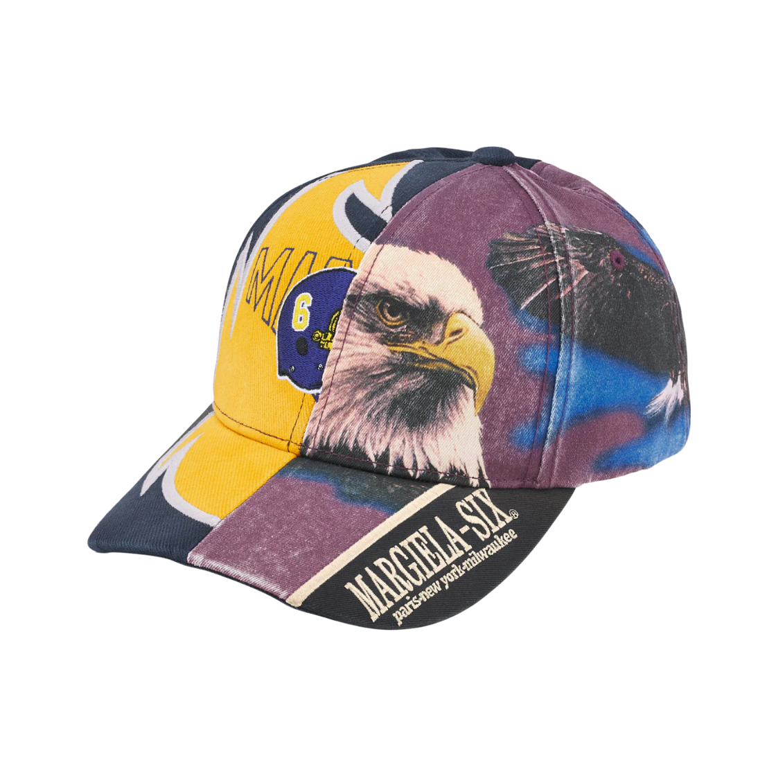 슈프림 x MM6 메종 마르지엘라 스플릿 6-패널 네이비 - 26SS