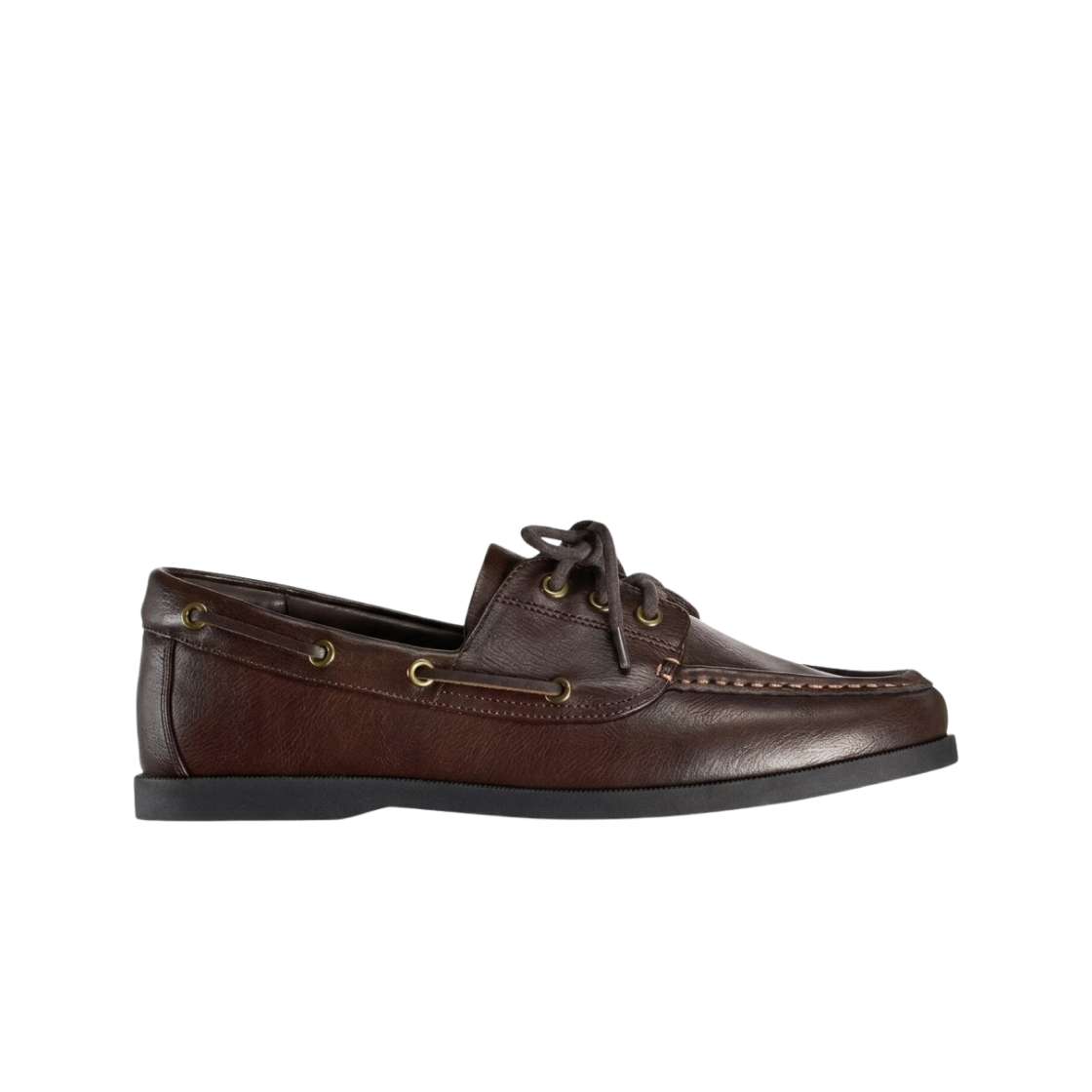 유니클로 C 덱 슈즈 브라운(Uniqlo C Deck Shoes Brown)