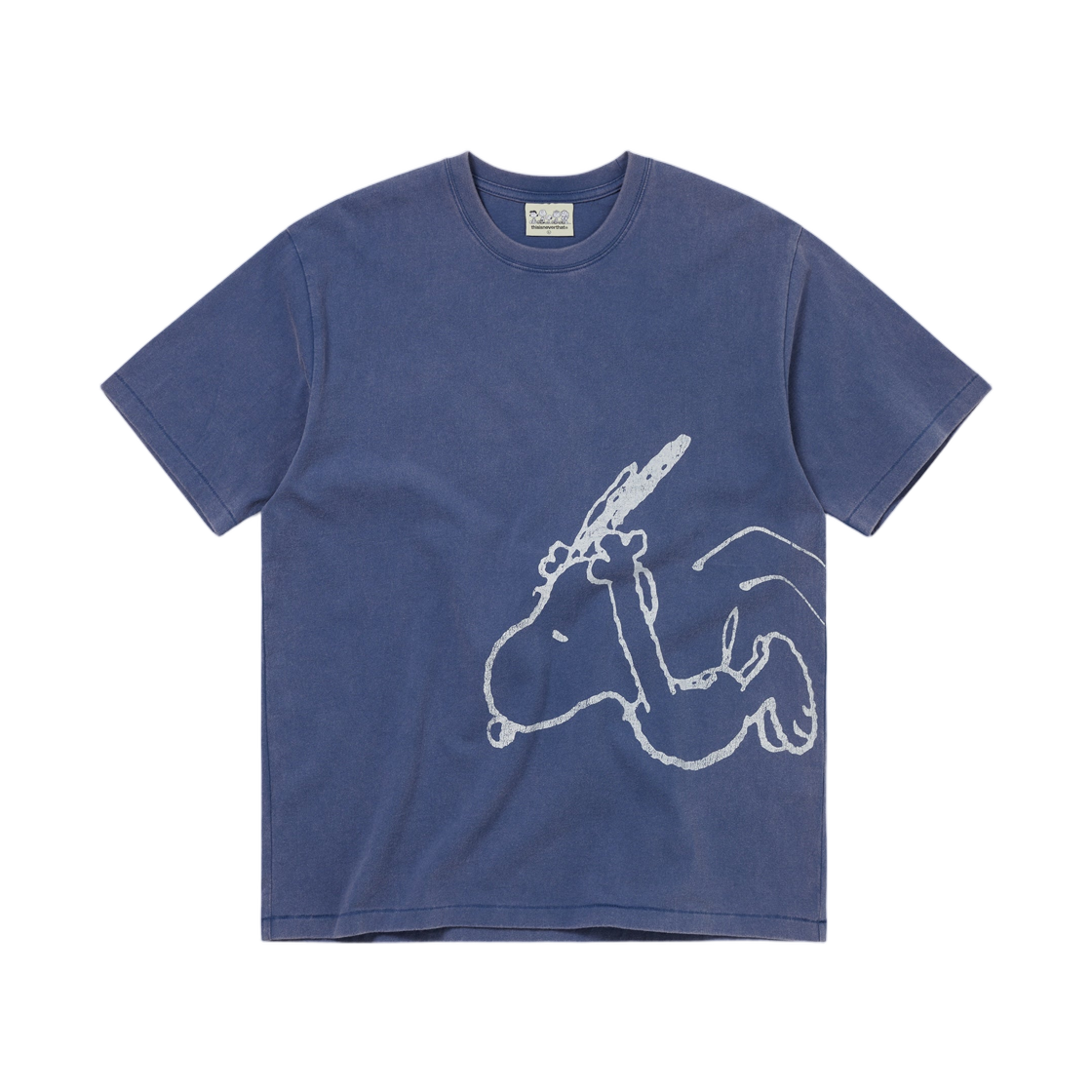 디스이즈네버댓 x 피너츠 점핑 티셔츠 로얄 블루(Thisisneverthat x Peanuts Jumping T-Shirt Royal Blue) - 1