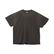 [핏더새] Undermycar Mu.113 Combi Raw Edge Washed T-Shirts Mocha