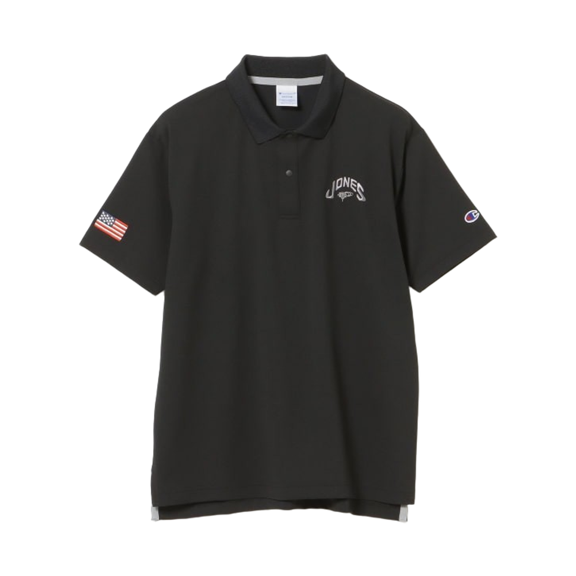 빔즈 골프 x 챔피온 x 존스 폴로 셔츠 블랙(Beams Golf x Champion x Jones Polo Shirt Black)