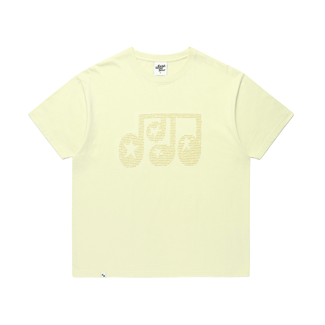 카비시 스타 노트 숏슬리브 티 옐로(CAVISH Star Note SS Tee Yellow)