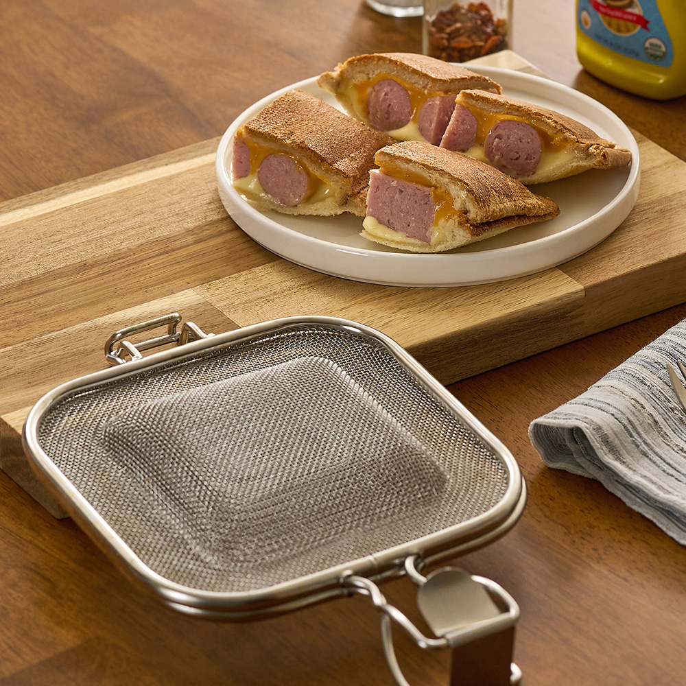 바겐슈타이거 스텐 프레스 샌드위치 메이커 오븐 에어프라이어(WAGENSTEIGER Stainless Steel Press Sandwich Maker) - 5