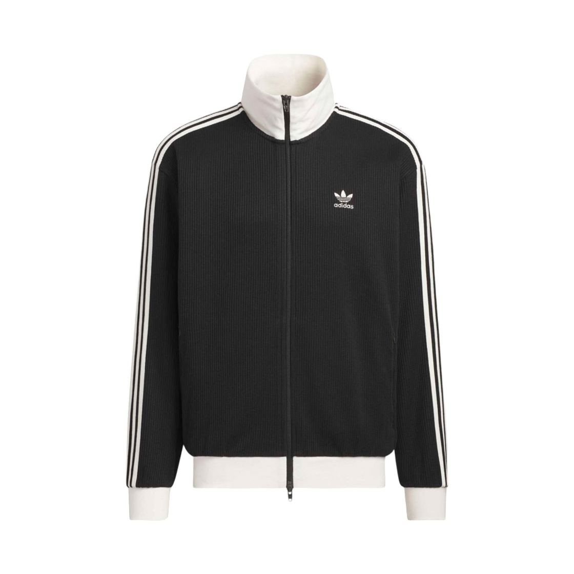 KQ6863 Adidas Waffle Classic Track Top Black - KR Sizing