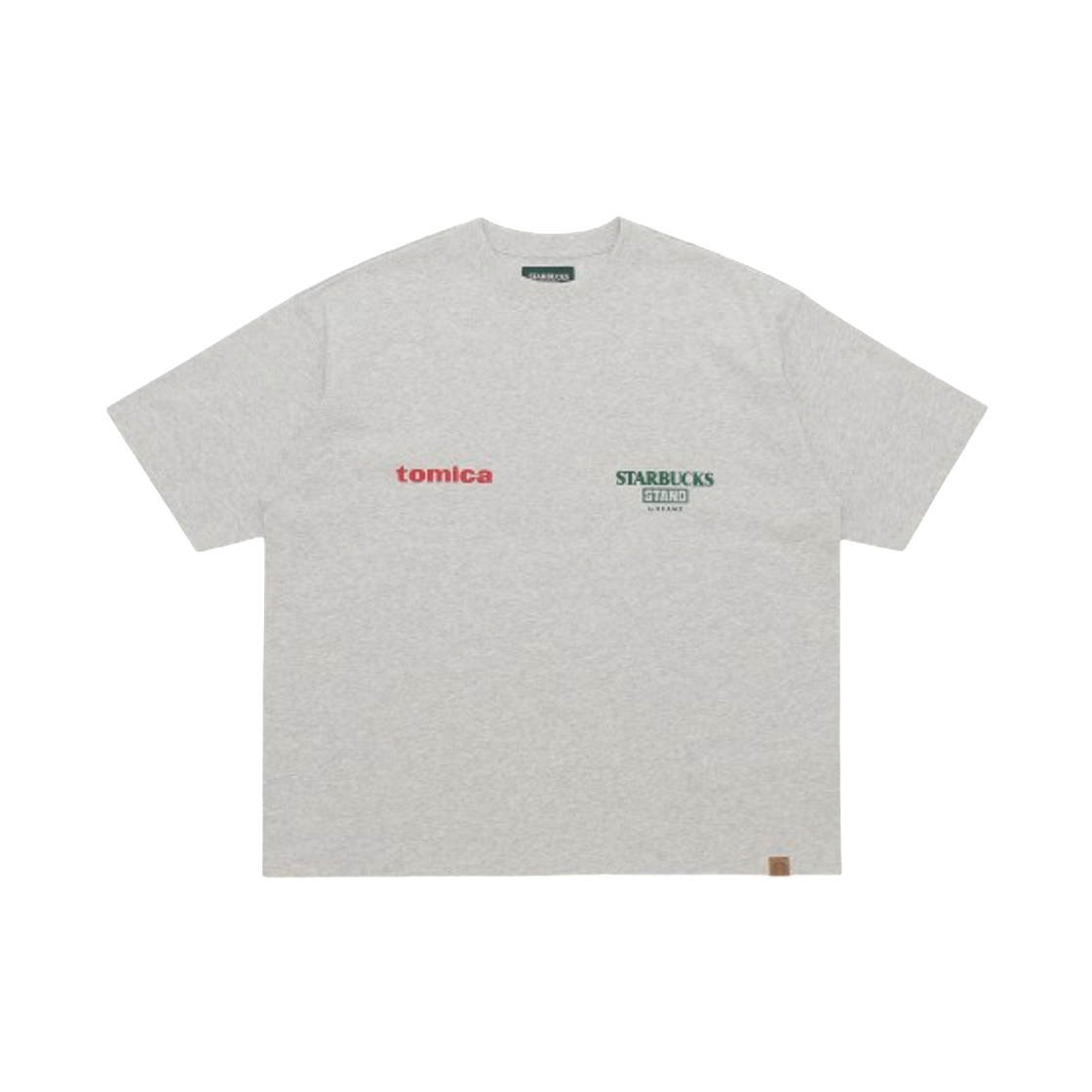 - Starbucks x Beams Tomica Truck Print T-Shirt B Ash Grey