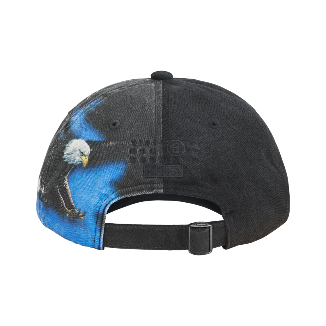 슈프림 x MM6 메종 마르지엘라 스플릿 6-패널 블랙 - 26SS(Supreme x MM6 Maison Margiela Split 6-Panel Black - 26SS) - 4