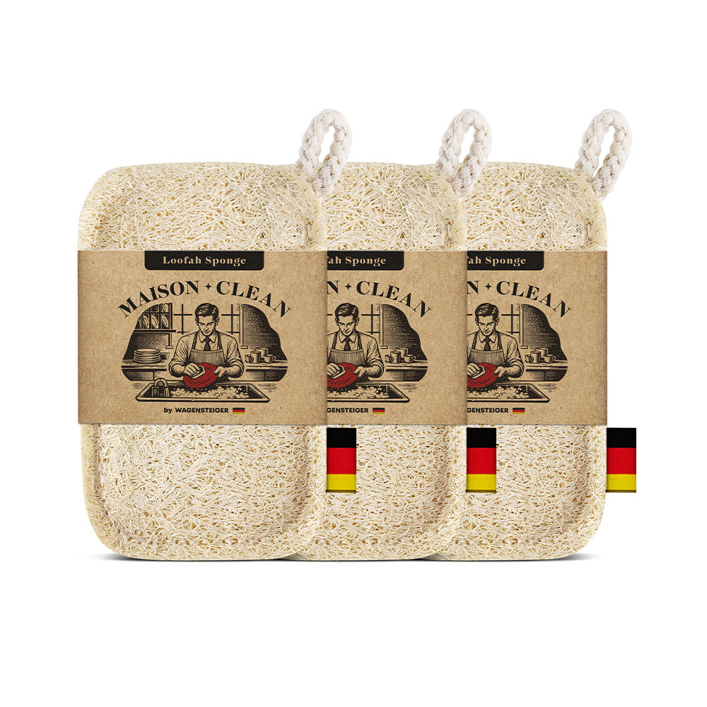 바겐슈타이거 메종클린 루파 스폰지 천연수세미 3P(WAGENSTEIGER Maison Clean Natural Luffa Sponge 3P SET) - 6
