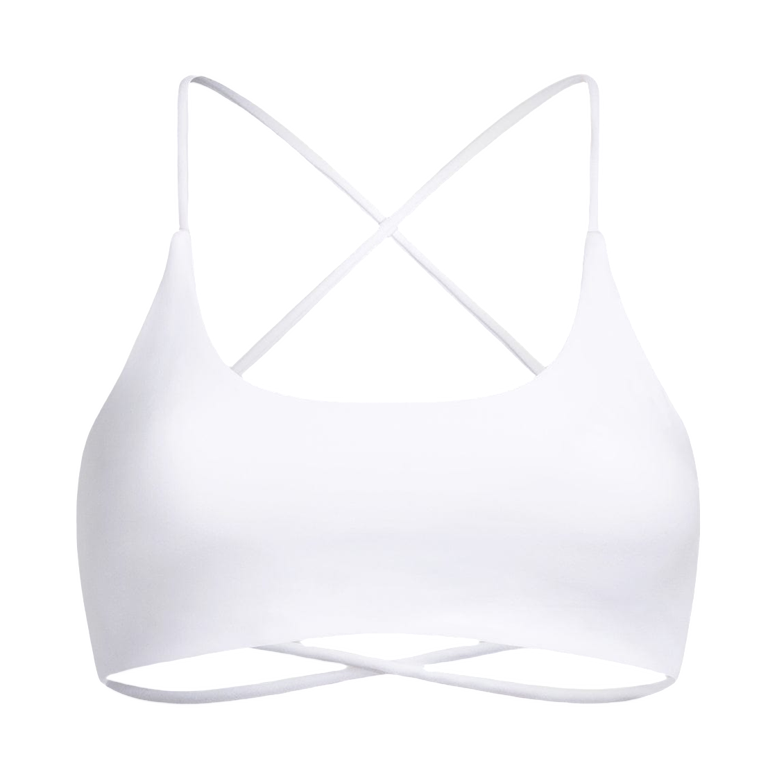 (W) 크롭 샵 부티크 세레니티 렉시 크롭 화이트((W) Crop Shop Boutique Serenity Lexi Crop White)