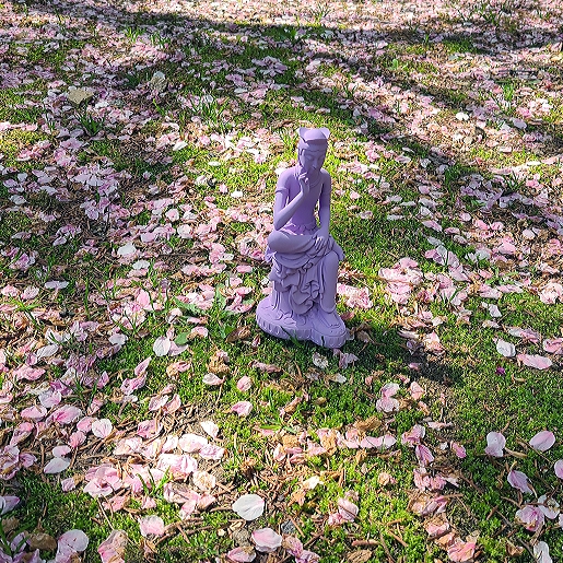 Muds Pensive Bodhisattva Miniature Ver. 3 No.83 Purple 착용 스타일