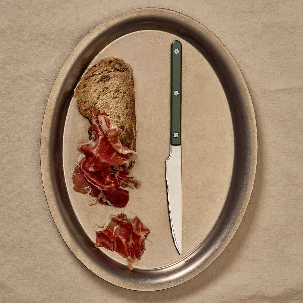 바겐슈타이거 스텐 셀레스트 벨루어 커트러리 나이프 올리브 그린(WAGENSTEIGER Stainless Steel Celeste Velour Knife (Olive Green)) - 2